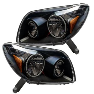 Toyota 4Runner Headlight Assemblies - ORACLE Lighting - ColorSHIFT w/ Simple Controller - Black - `03-`05